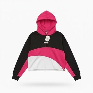 NWT Puma Plus Size City Light Training Track Hoodie Womens 3X Sweatshirt (KB2)
